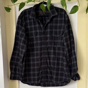 Filson Gray Plaid Shirt